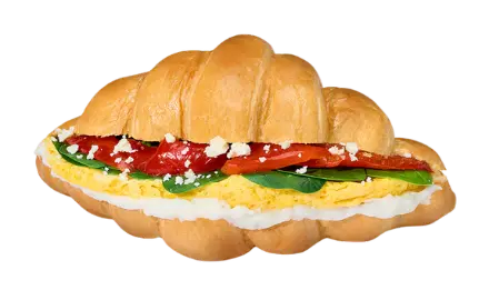 Morning Veggie Medley Breakfast Croissant