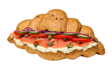 Savory Delight – Lox with Cream Cheese 🥯🐟