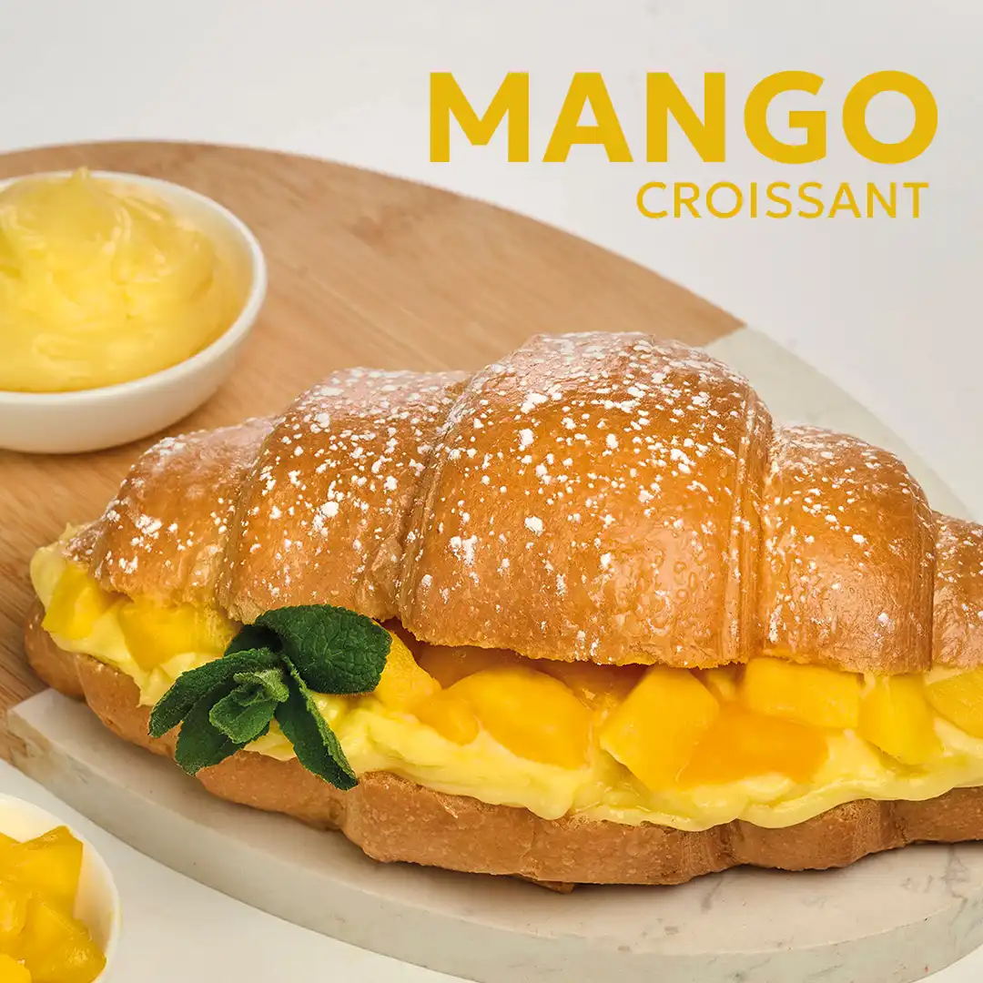 Just Arrived: Tropical Mango Croissant – Summer in Every Bite